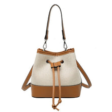 Cargar imagen en el visor de la galería, Drawstring Bucket Bag - Travellers Hat Boutique