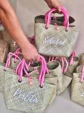 Cargar imagen en el visor de la galería, Personalized Bayong Tote Bag - Travellers Hat Boutique