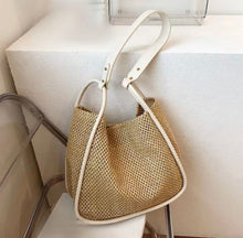 Lade das Bild in den Galerie-Viewer, Crochet Tote Bag with Inner Pouch - Travellers Hat Boutique