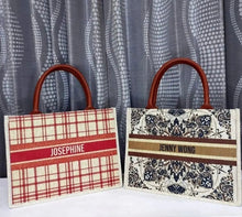 Load image into Gallery viewer, Evelyn Canvas Bag - Travellers Hat Boutique