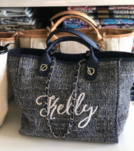 Load image into Gallery viewer, Embroidered Chain Bag - Travellers Hat Boutique