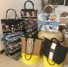 Load image into Gallery viewer, Custom Monogram Sylvia Bag - Travellers Hat Boutique