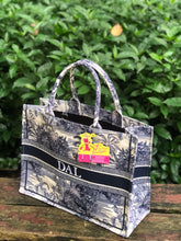 Load image into Gallery viewer, Premium Canvas Book Tote - Travellers Hat Boutique