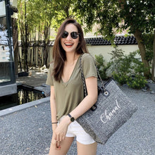 Load image into Gallery viewer, Embroidered Chain Bag - Travellers Hat Boutique