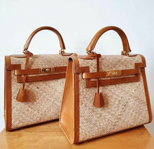 Load image into Gallery viewer, Wicker Rattan Bag - Travellers Hat Boutique
