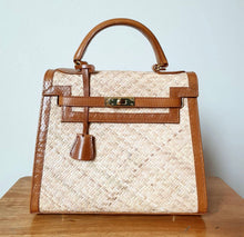 Load image into Gallery viewer, Wicker Rattan Bag - Travellers Hat Boutique