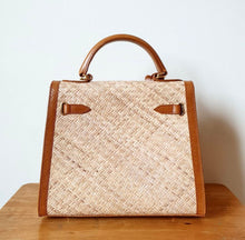 Load image into Gallery viewer, Wicker Rattan Bag - Travellers Hat Boutique