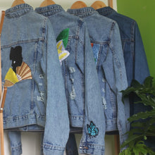 Load image into Gallery viewer, Personalized Denim Jacket - Travellers Hat Boutique