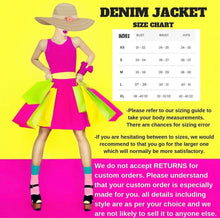 Load image into Gallery viewer, Personalized Denim Jacket - Travellers Hat Boutique