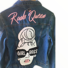 Load image into Gallery viewer, Personalized Denim Jacket - Travellers Hat Boutique