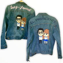 Load image into Gallery viewer, Personalized Denim Jacket - Travellers Hat Boutique