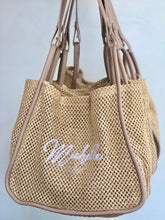 Lade das Bild in den Galerie-Viewer, Crochet Tote Bag with Inner Pouch - Travellers Hat Boutique