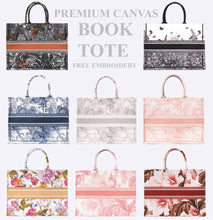Load image into Gallery viewer, Premium Canvas Book Tote - Travellers Hat Boutique