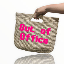Load image into Gallery viewer, Handmade Crochet Raffia Tote - Travellers Hat Boutique