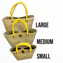 Cargar imagen en el visor de la galería, Personalized Bayong Tote Bag - Travellers Hat Boutique