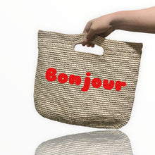 Load image into Gallery viewer, Handmade Crochet Raffia Tote - Travellers Hat Boutique