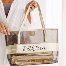Load image into Gallery viewer, PVC Beach Tote Set - Travellers Hat Boutique