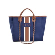 Load image into Gallery viewer, Monogram Canvas Bag - Design Your Own - Travellers Hat Boutique