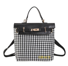 Load image into Gallery viewer, Personalized Plaid Pattern Bagpack
