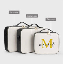 Charger l&#39;image dans la galerie, Personalized Cosmetic Bag Suitcase
