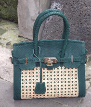 Load image into Gallery viewer, 25cm Solihiya Birkin with Snake Skin Leather
