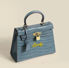 Load image into Gallery viewer, Phoebe Crocodile Leather Bag
