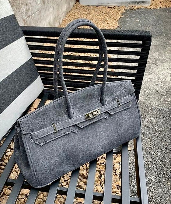 Denim Birkin - Longer Handle