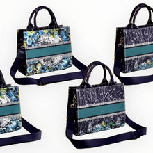 Afbeelding in Gallery-weergave laden, Bedrukte Crossbody Book Tote - Beperkte editie
