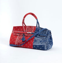 Load image into Gallery viewer, Bandana Paisley Duffle Bag
