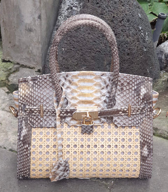 Solihiya Python Bag