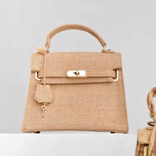 Cargar imagen en el visor de la galería, Burlap Kelly Bag
