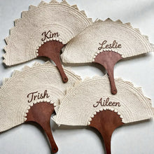 Load image into Gallery viewer, Wooden Hand Fan
