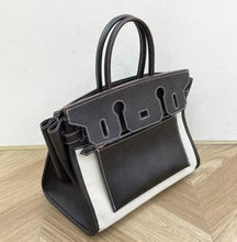 Cargar imagen en el visor de la galería, 35cm Birkin Canvas Leather
