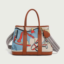 Load image into Gallery viewer, 30cm Graffiti Garden Canvas Bag
