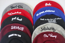 Load image into Gallery viewer, Personalized Beret Hat
