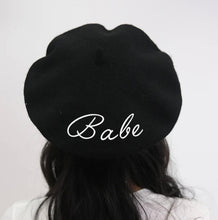 Load image into Gallery viewer, Personalized Beret Hat
