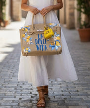 Load image into Gallery viewer, La Dolce Vita Jute Bag
