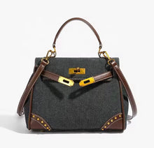 Load image into Gallery viewer, Retro Denim Bag
