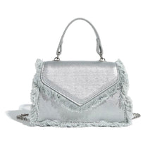 Afbeelding in Gallery-weergave laden, Denim Tassel Handbag
