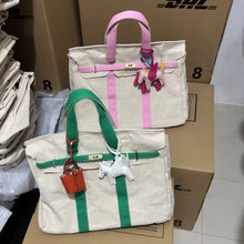 Lade das Bild in den Galerie-Viewer, Two Tone Canvas Bag
