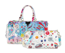 Load image into Gallery viewer, PVC Holographic Duffle Bag - Travellers Hat Boutique
