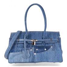 Загрузить изображение в средство просмотра галереи, Denim Birkin Longer Handle - Limited Edition
