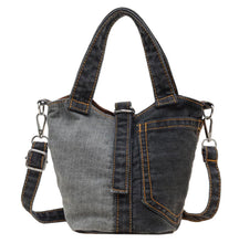 Загрузить изображение в средство просмотра галереи, 20cm Denim Bucket Bag
