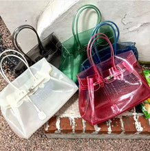 Load image into Gallery viewer, Jelly Crocodile Shoulder Bag
