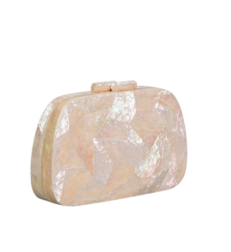 22cm Pearl Clutch Bag