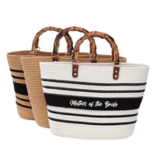 Load image into Gallery viewer, Bamboo Seaside Tote
