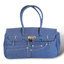 Загрузить изображение в средство просмотра галереи, Denim Birkin Longer Handle - Limited Edition
