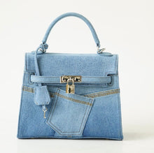 Load image into Gallery viewer, Kelly Denim Bag
