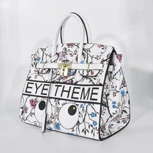 Load image into Gallery viewer, 30cm Flower Graffiti Eye Theme Bag
