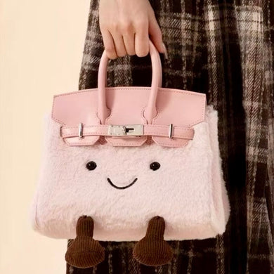 Smiley Fur Bag